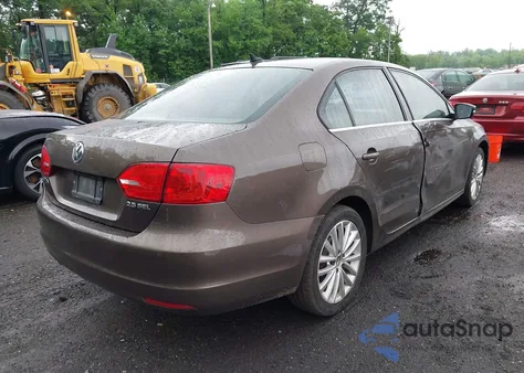 2011 Volkswagen Jetta 2.5L Sel из США, поврежденный, VIN 3VWLX7AJ0BM394816
